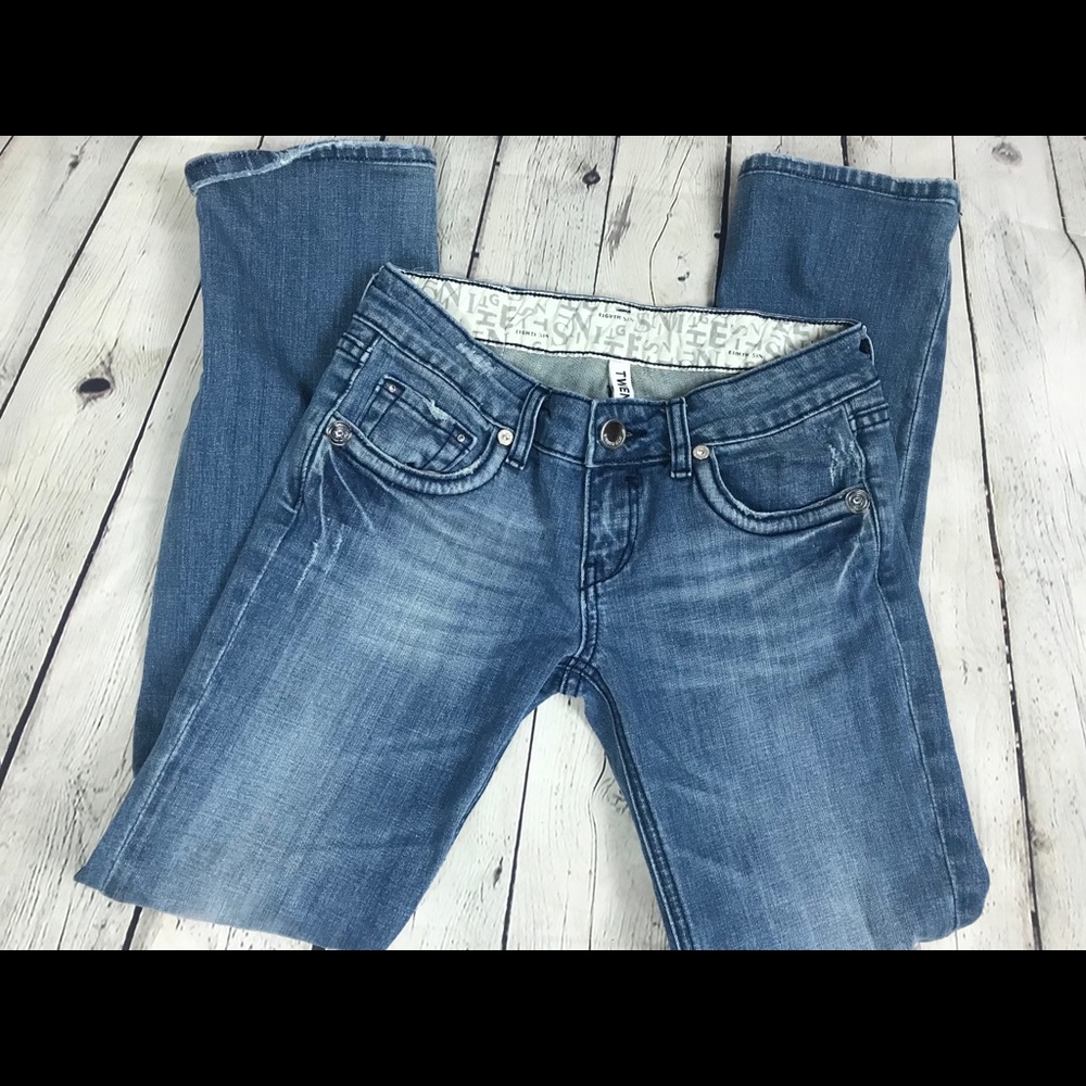 Eighth sin straight leg jeans